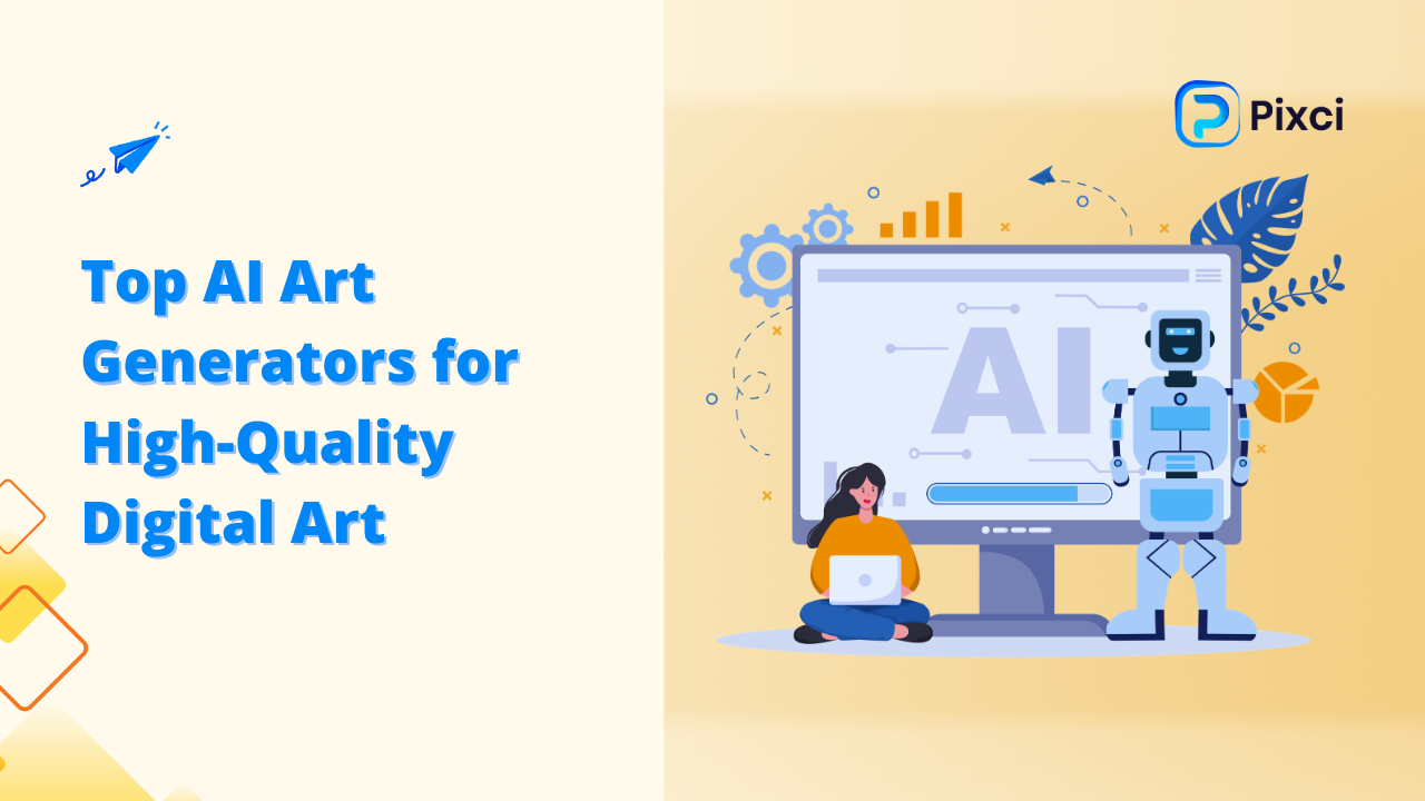 Top AI Art Generators for High-Quality Digital Art