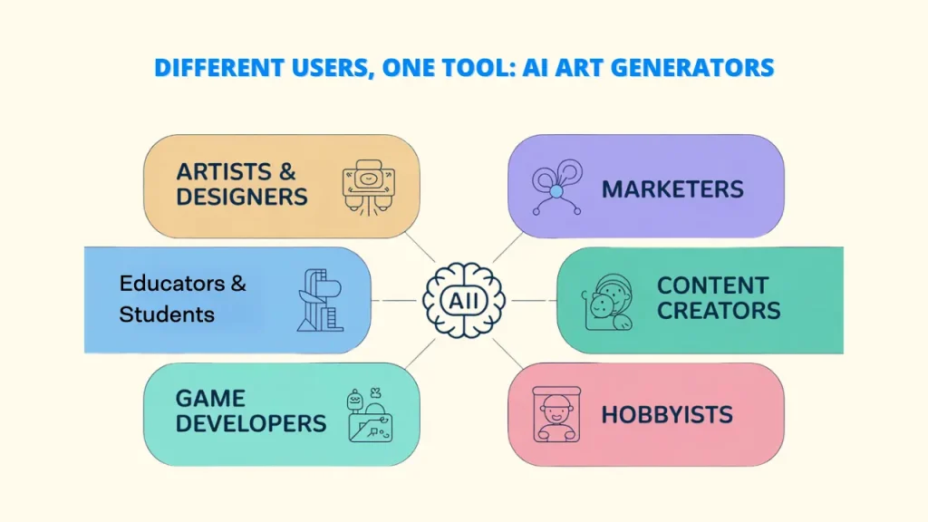 Describe this image in detail]. Al Art Generator : Al Art: Top Al Art Generators