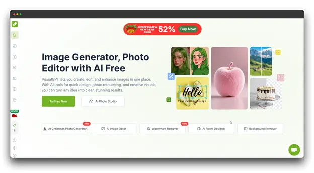 Al Image Generators Without Prompts:  Image Generation: Al Image Generators