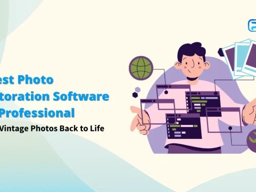 Professional photo editing illustration for restoring vintage images using Photo Restoration Software: Best Photo Restoration : Photo Restoration Software for Professionals by Pixci